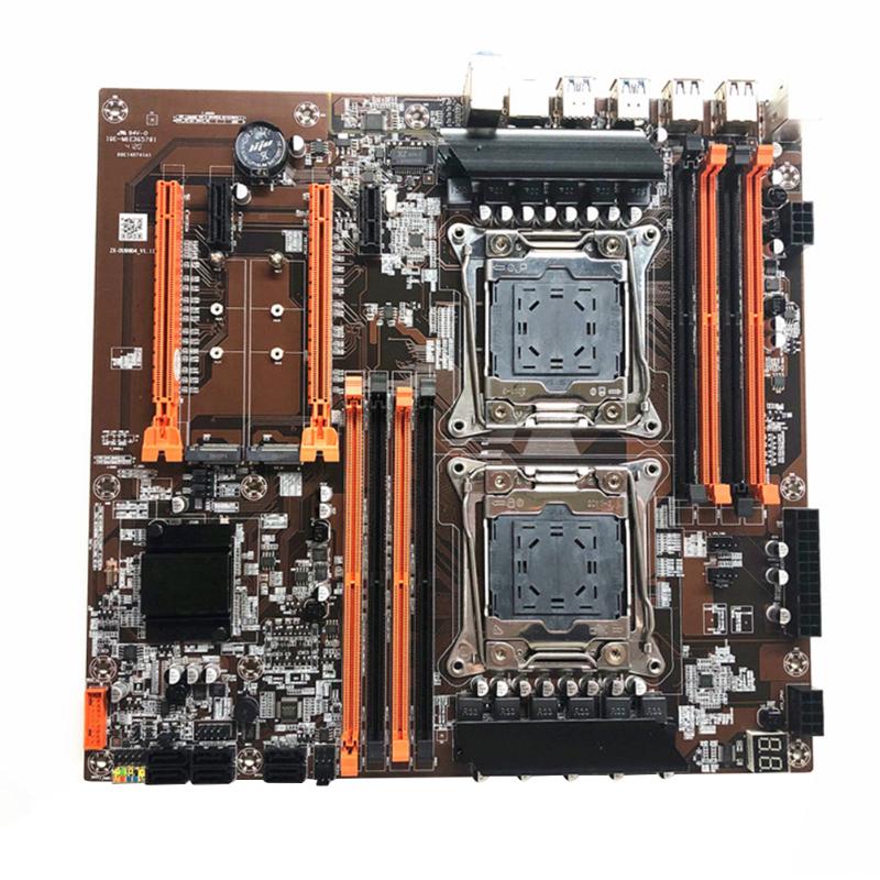 Motherboards X99 Chip Dual-Channel ATX Motherboard SATA III 8 USB LGA 2011 CPU DDR4 RECC Gaming Mainboard For Desktop PC Computer