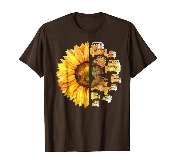 Jeep-Sunflower Cute Amazing Gift T-Shirt