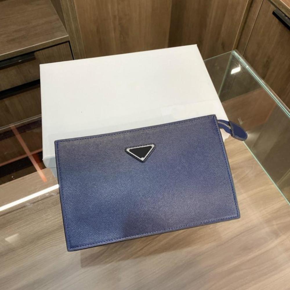 2021 Luxury Mens Purs Black Long Wallets Small Clutch Bags Busins Card Holders High Quality Fashion Blue Washing Bag with Coin Pocket22DO