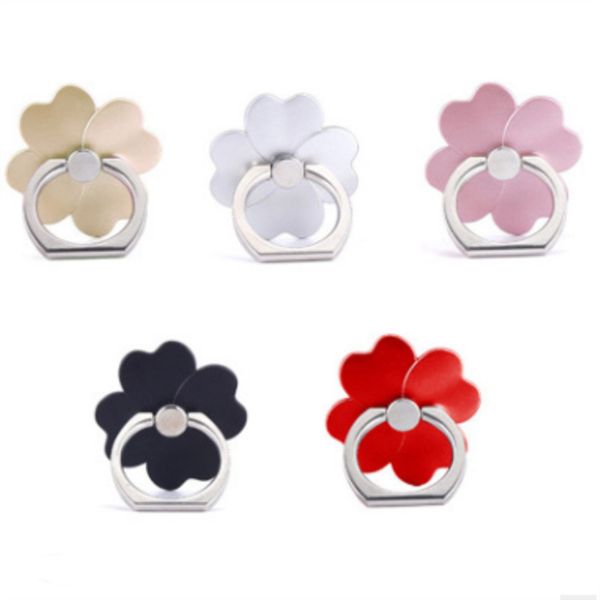 Cell Phone Mounts Finger Ring Holders Bracket Metal Lazy Rings Buckle Smart Phones Brackets 360 Degree Stand Holder For Universal Mobile iPh