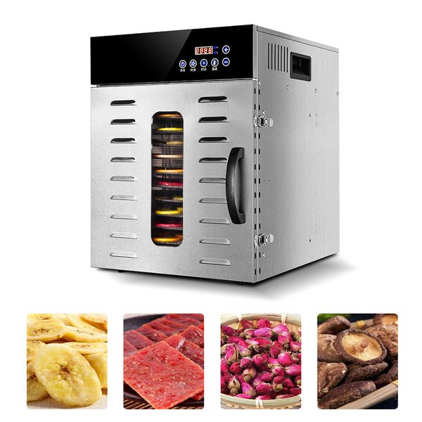 Household Food Dehydration Dryer Dried Fruit Machine Commercial Small Bean Dissolving Pet Food Air Drying Machine