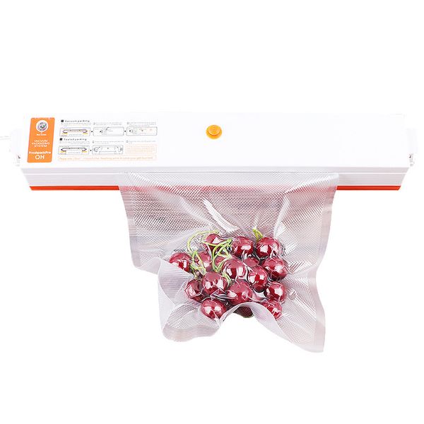 110V 220V Household Vacuum Sealer QH-01 Vacuum Sealing Machine Food Packager with 15Pcs Bags Kitchen Tools Appliances