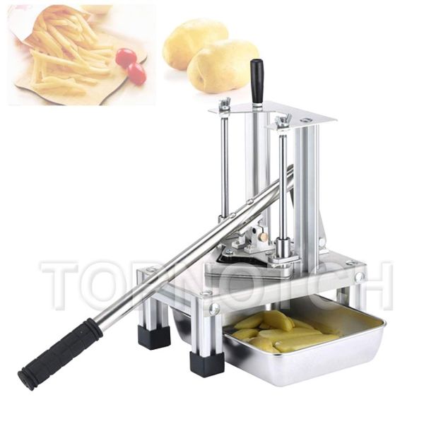 Hand Pressure Sweet Potato Stick Cutting Machine Manual Press Cucumber French Fries Extruder Household Vertical Type Small