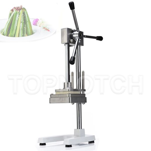 Onion Cutting Machine Tainless Steel Spiral Potato Chip Slicer French fry Radish Cutter