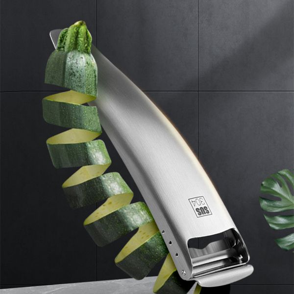 High Quality 304 Stainless Steel Peeler Fruit Knife Multifunctional Peeler Grater Vegetable Fruit Oyster Scraper Kitchen Tool