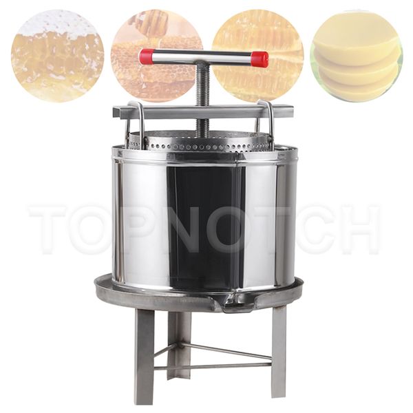 2021 Stainless Steel Crusher Grape Wine Juicer Squeezer Honey Bee Presser