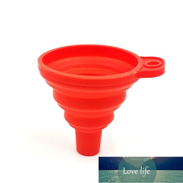 Silicone Collapsible Funnel Folding Funnel Kitchen Tool Scalable Foldable Funnel Kitchen For Liquid And Powder Transfe Factory price expert
