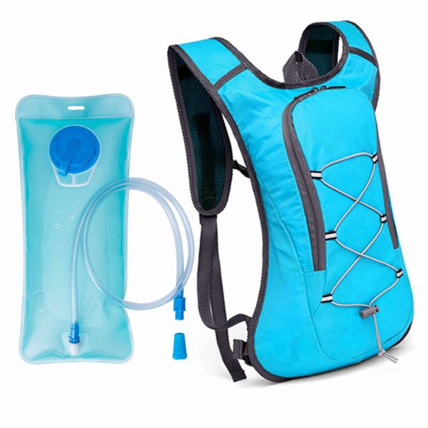 HBP Container Water Outdoor Hydration Running Women Camping Water 2L Backpack Riding Bag Men Reflective Bag Hiking Bladder Pack Fhjnu