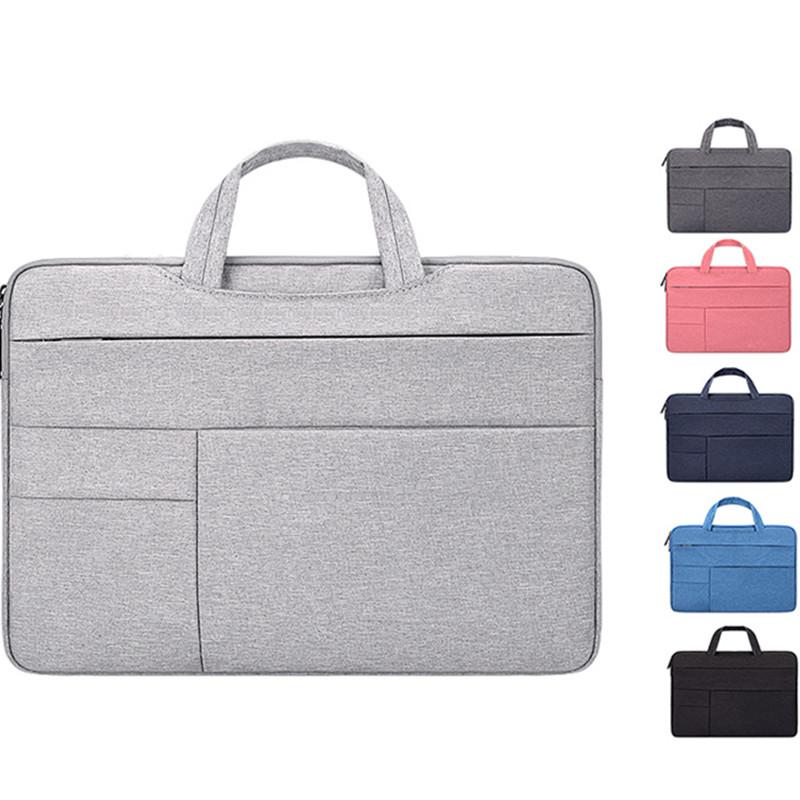 Briefcases Women Laptop Briefcase Office Bag Portable Computer Handbag Men Messenger 13 14 15 Inch Notebook Bags Portafolio
