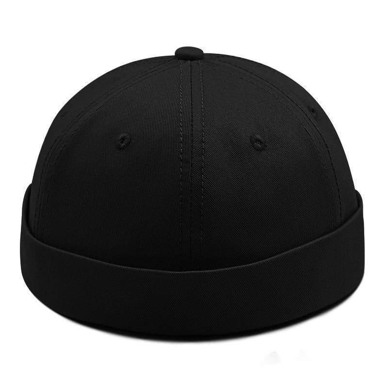Berets 100% Cotton Big Head Men Plus Size Docker Cap Skullcap Blank Sailor Beanie Hats Lady Beret Brimless Hat 58-60cm 61-68cm