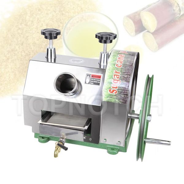 Stainless Steel Sugarcane Juicer Machine Kitchen Commercial Sugar Cane Press Juice Squeezing Extracting Extractor