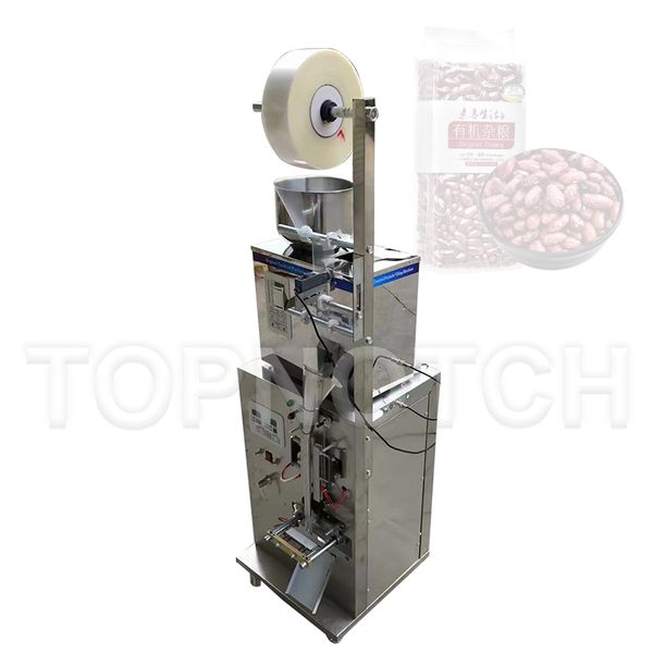 Back Seal Grain Packing Machine Kitchen Salt Msg Sugar Automatic Packaging Maker