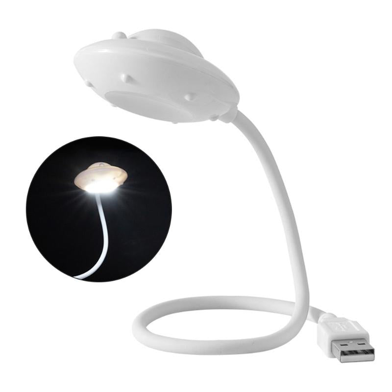 Night Lights LED UFO-Shaped Reading Learning Table Light Eye Protection USB Charging Desk Lamp Children Bedroom Lamps