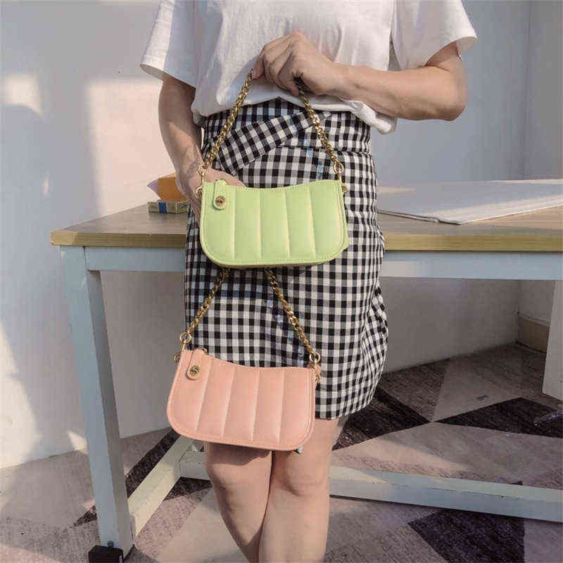 Luxury Famous Designer c Family&#039;s Cloud Xiangbule Swinger Chain, Armpit Hand-held Mahjong Bag, Sheepskin Women&#039;s Bag 9UIK