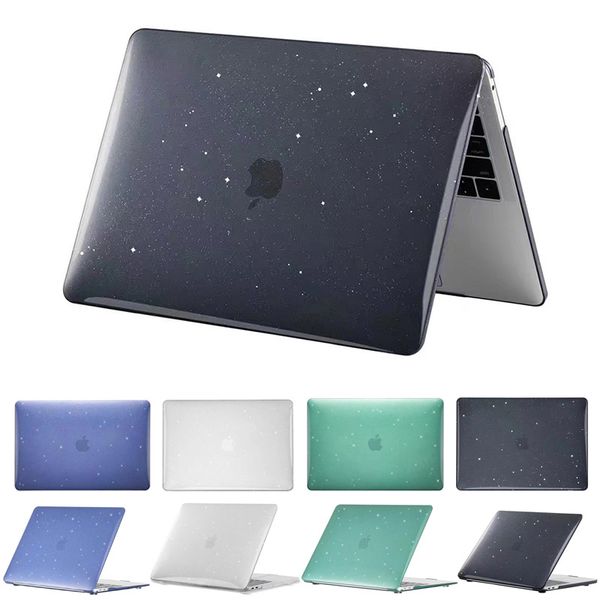 2021 New Starry Stars Laptop Case For MacBook Pro 14 16 M1 Air Retina 13 Touch ID A2337 A2179 A1466 A2338 A2289 A2251 12 15 16.4 Inch Cover