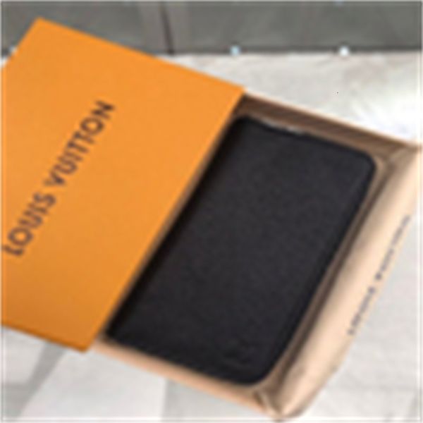 Card Chain Brand Purse Designer Pouches Luxury Phone M58412 Wallets Zipper Wallet Wallet Key Real Holders Leather Cases Compact Long Clutche