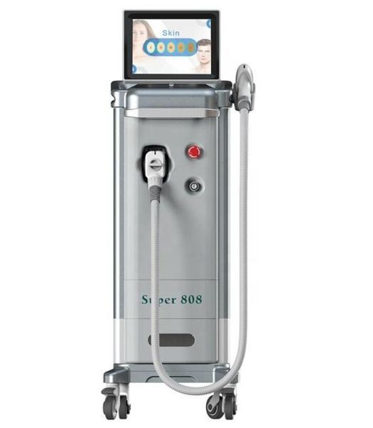 High quality imported lamp Super 808 diode laser permanent fast effect painless diode 808nm hair removal hair removal and skin rejuvenation