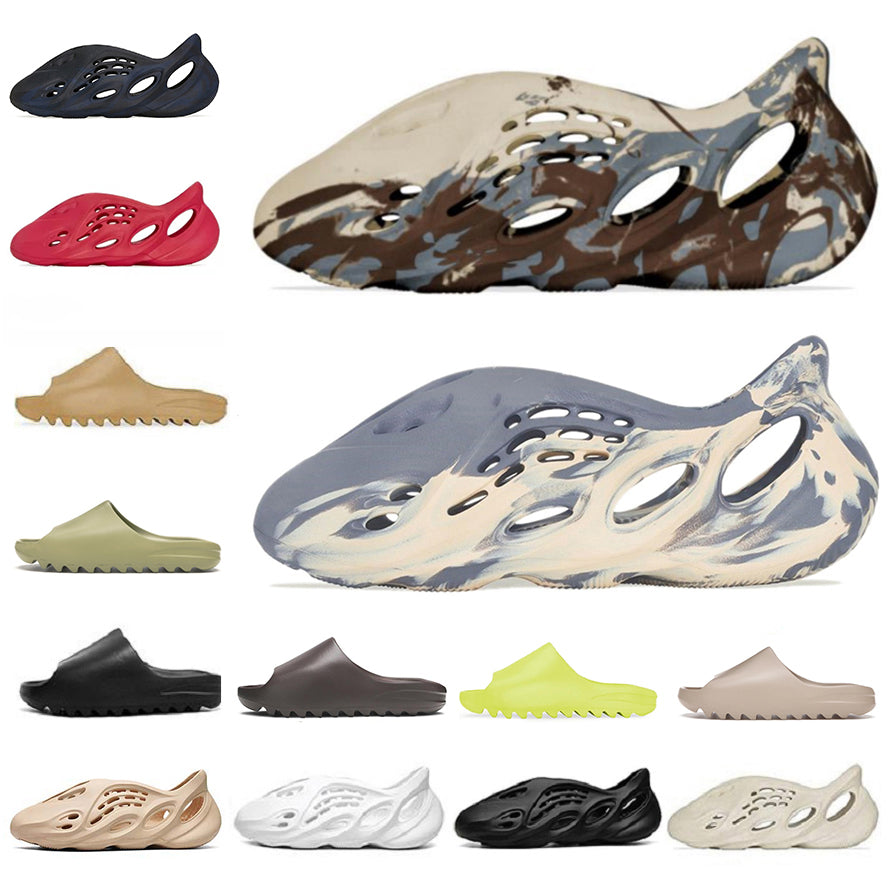 MXT Moon Gray Clay Sandals Slippers kanye Vermilion Mineral Blue Earth Brown Soot triple black white Glow Green Sand women mens tainers Pure Outdoor