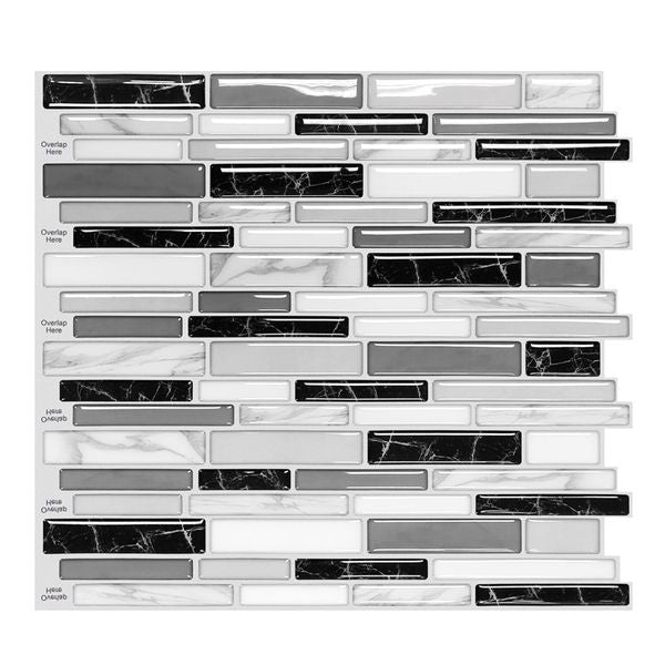 MORCART Peel wall stickers self-adhesive tile adhesive tiles 3d wallpaper home decor Wall decals for Kitchen Bathroom Room 1PCS 211124