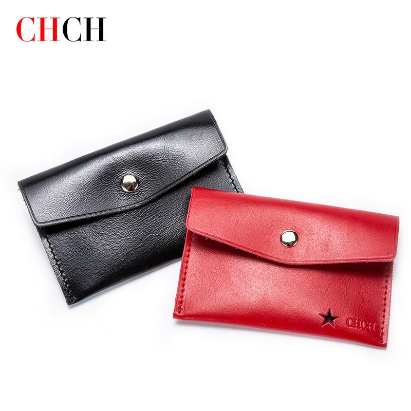 Card Holders CHCH Fashion Slim Minimalist Wallet Holder Luxury Leather ID Color Bank Multi Slot