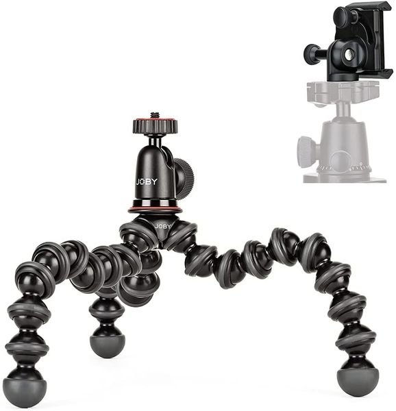 Gorilla pod 1K Stand Compact Tripod Stand for Advanced Compact and Mirrorless Cameras, Black, (JB01511-BWW), 2.2lbs