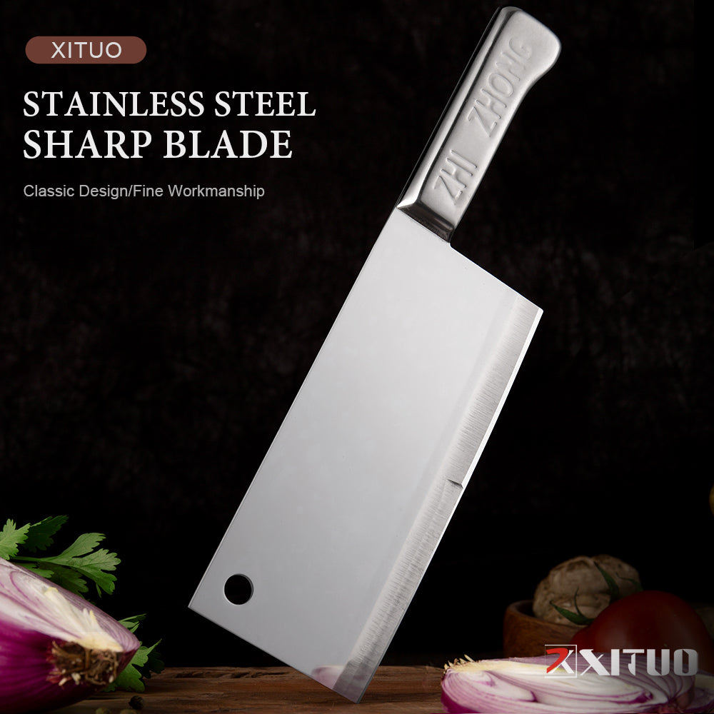 Stainless Steel Kitchen Knives Sharp Chopping Cut Meat Fish Chef Cooking knife Kitchen Tools