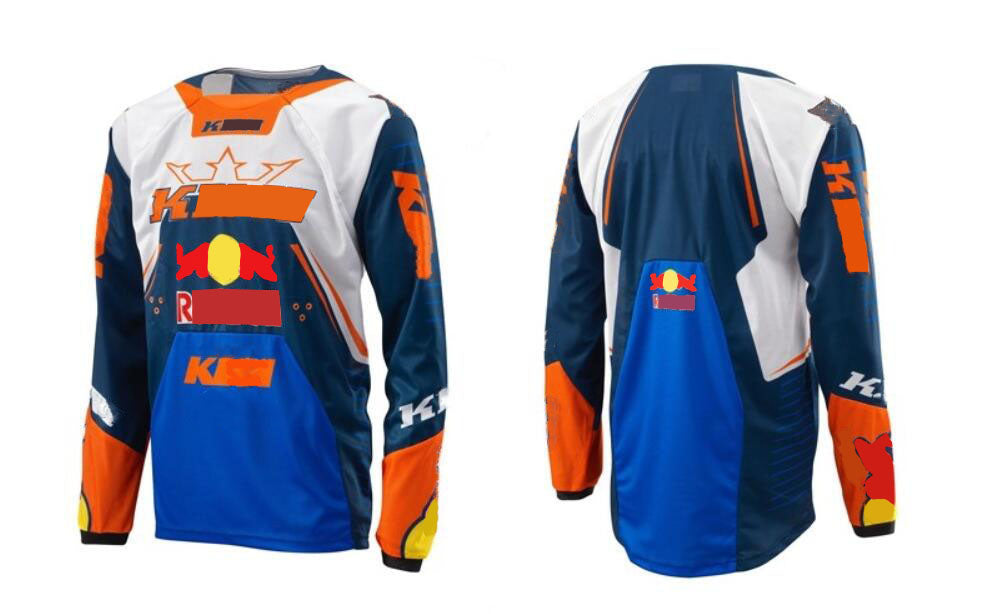 Off-road motorcycle racing jersey long-sleeved T-shirt mountain bike downhill quick-drying top