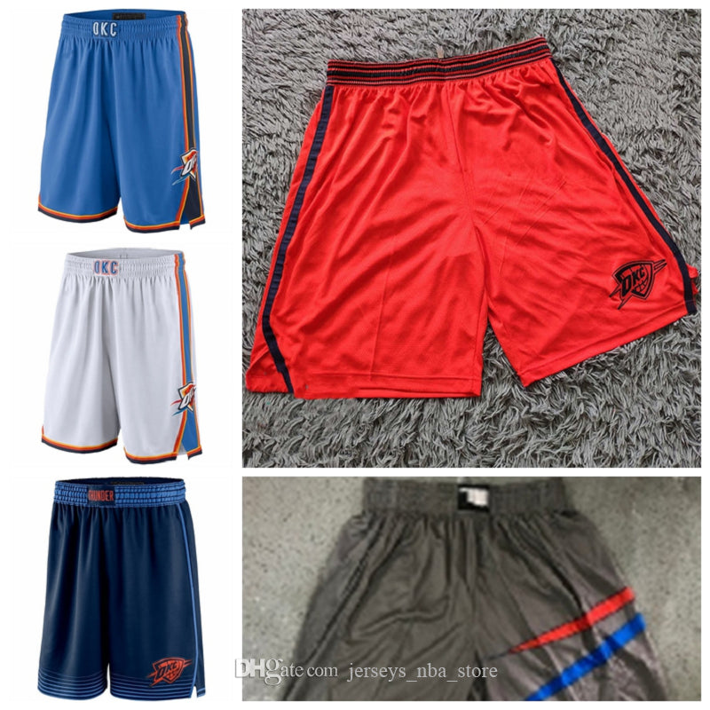 Oklahoma&#13;City&#13;Top&#13;Thunder&#13;Men 2020-21 City Swingman Pants Edition Performance Basketball Shorts