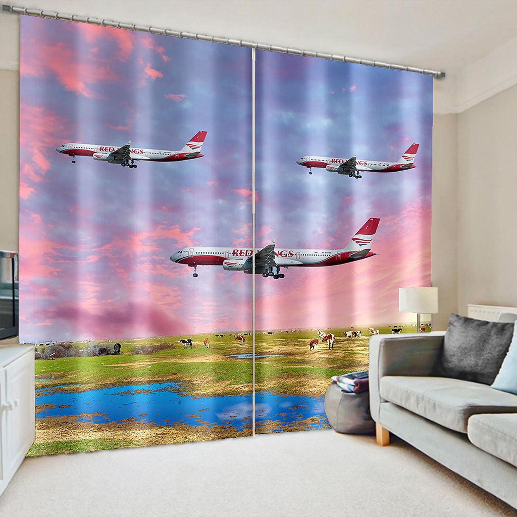 Photo curtain 3d for Living Room Kids Bedroom fly curtains windproof thickening blackout fabric
