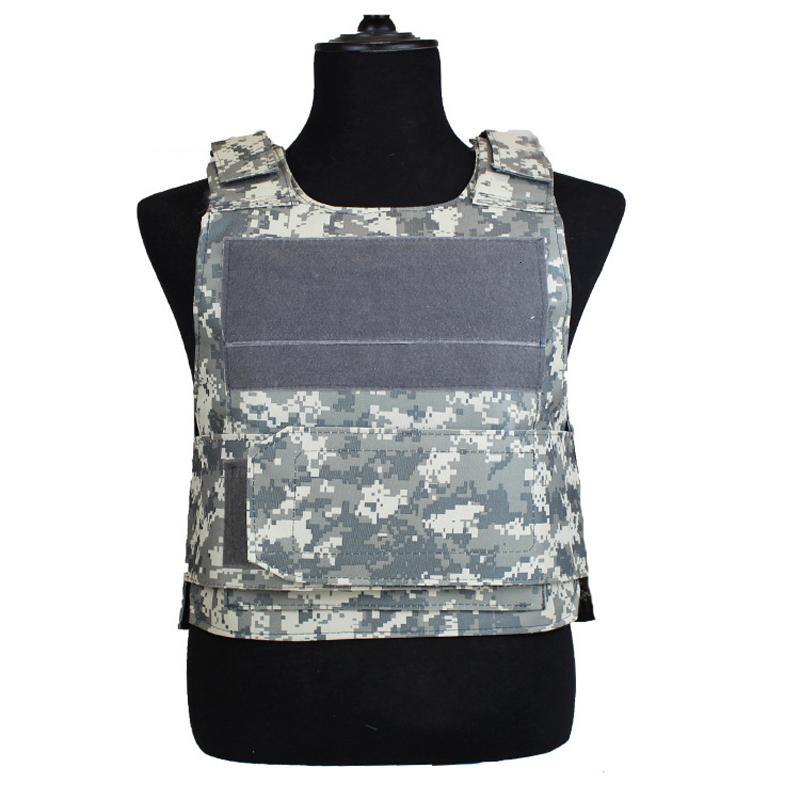 Men&#039;s Vests Tactical Camo Vest Men Camouflage Waistcoat SWAT Train Combat Paintball CS Game Equipment Protective Vest