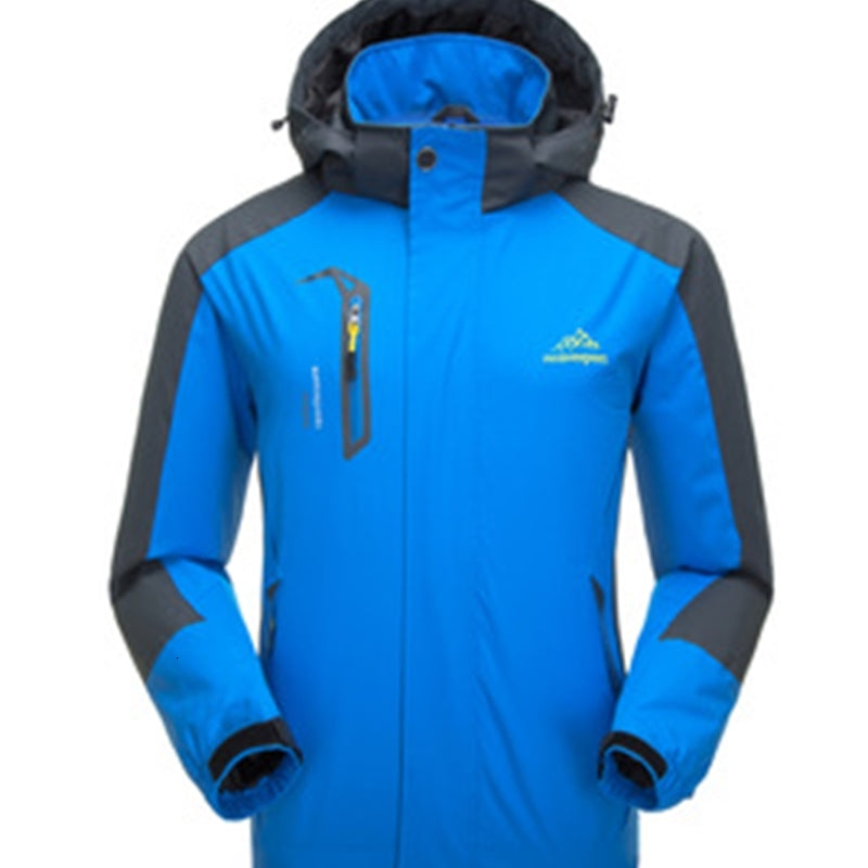 Men&#039;s Jackets Men Waterproof Spring Hooded Coats Women Active Outerwear Army Solid Casual Brand Male Clothing Windbreaker for 2XL 28P5