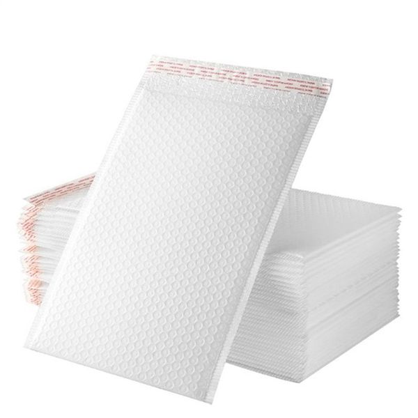 White Mail Bags 15*20+4cm Bubble Envelop Self Seal Black Foil Bubbles Mailer For Gift Packaging Mail-Bag Lined Poly Mailers Wedding Bag Mail