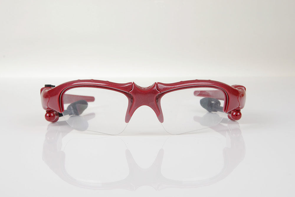 Smart Glasses Earphones Headset&Handsfree Profiles Bluetooth Sunglasses music and voice Red Color