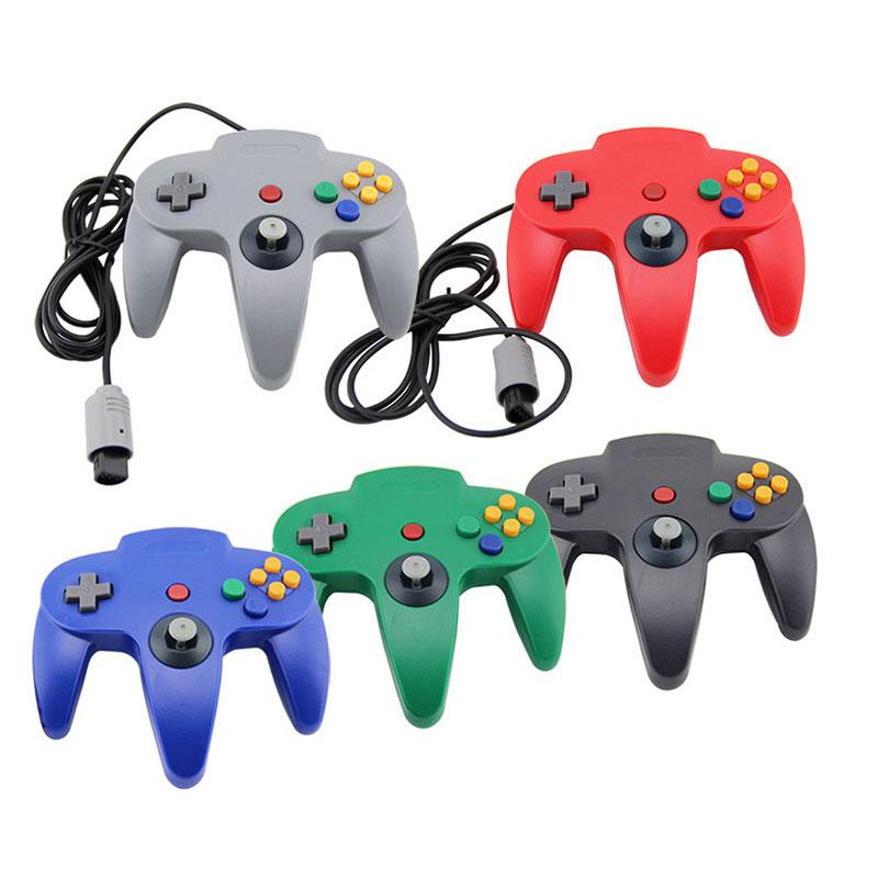 Game Controllers & Joysticks Wired N64 Gamepad Joypad Gaming Joystick Pad For Gamecube Mac Gamepads PC Controller