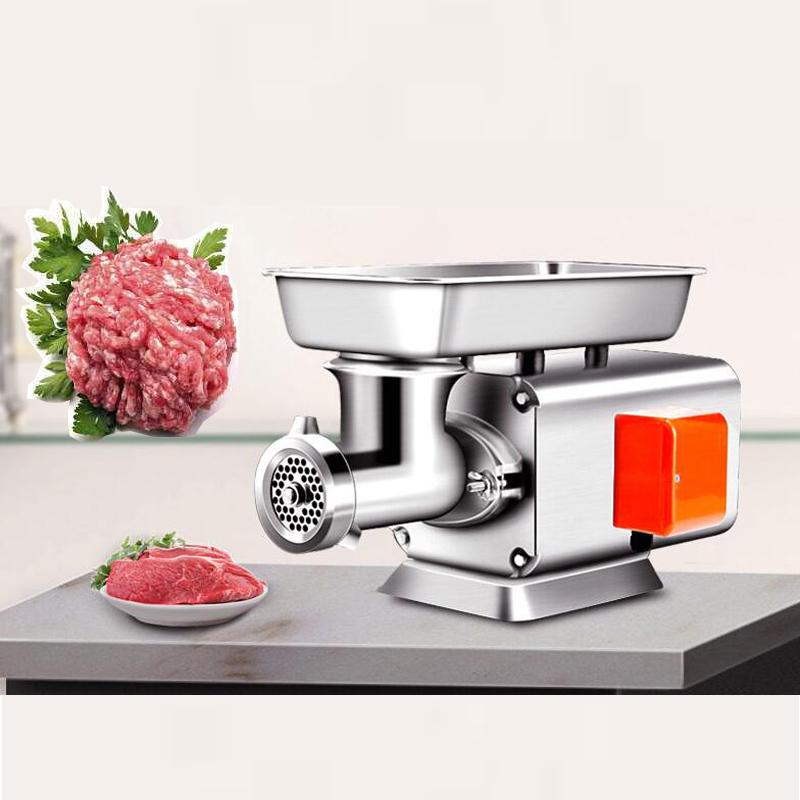 Meat Grinders Processor Grinder Electric Stainless Steel Mincer & Sausage Stuffer Grinding Plates 1100W