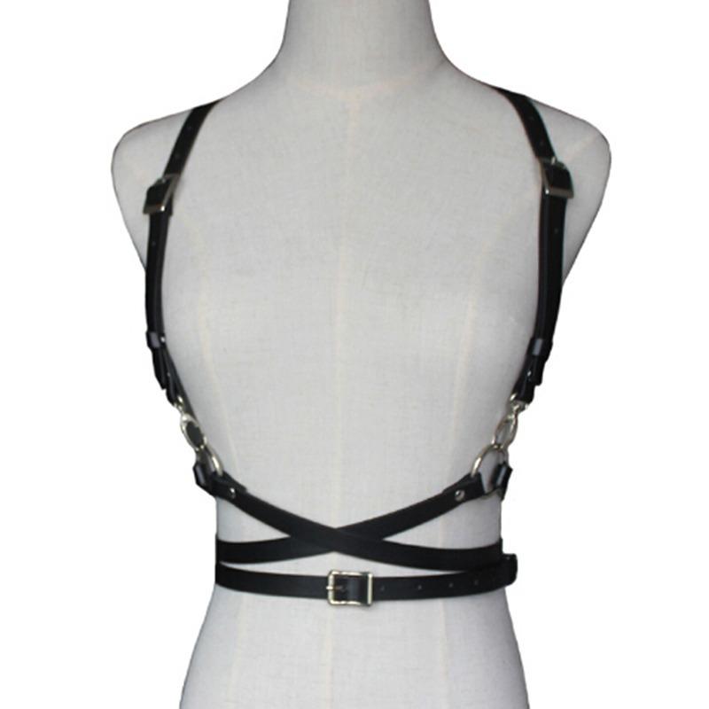 Belts Casual Leather Waist Decorations Belly Band Personality Suspenders Belt One-Piece Strap Shirt Seal