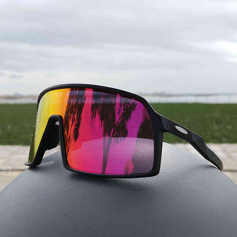Sports Milky-colored Bicycles Glass Road Polarized Sunglasses Men Women Outdoor Bikes
