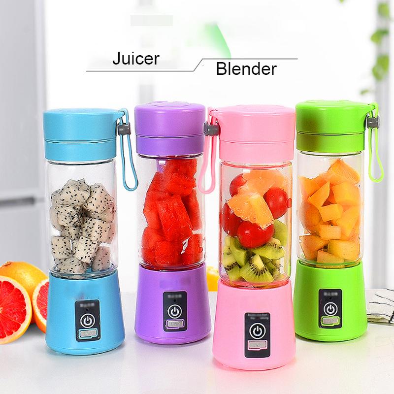 Blender WXB Portable Mixer USB Electric Juicer Machine Smoothie Processor Small Cup Juice Blenders
