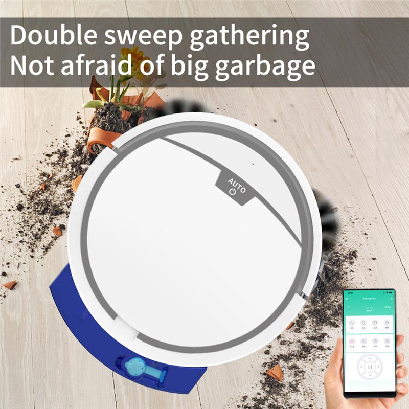 Vacuum Cleaners RS300 Robot Cleaner Smart Wi-Fi APP Remote Control Anti-fall Cleaning And Mopping For Carpet Home