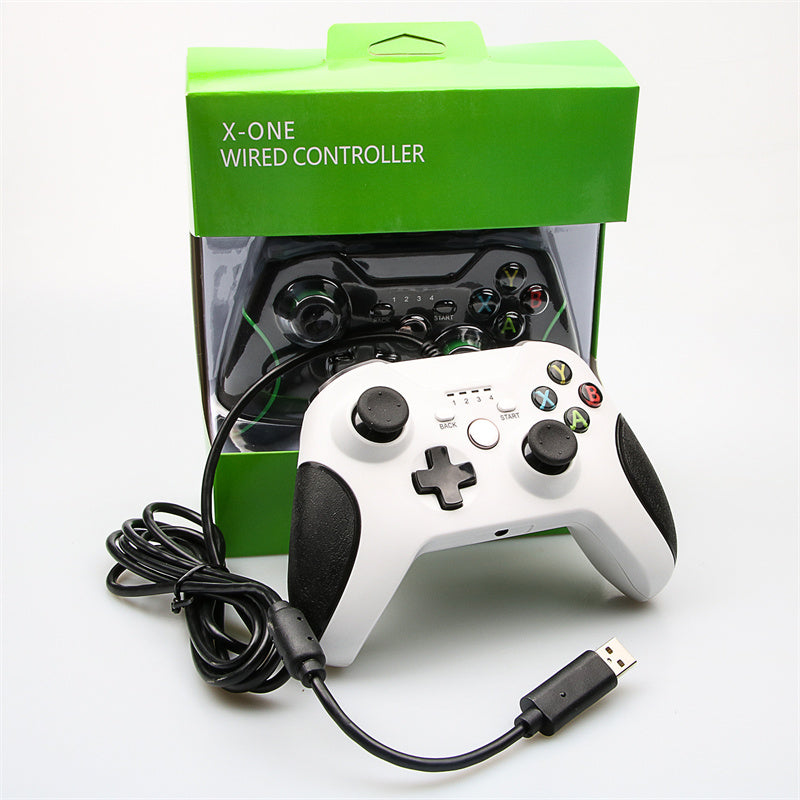 Wired Xbox One Controller Gamepad Precise Thumb Joystick Gamepads for X-BOX Host-PC with Retail Packing DHL