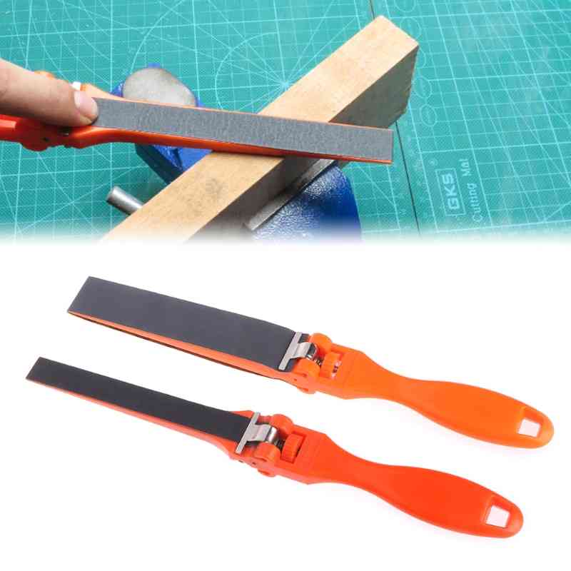 Shoe paper Armor Plastic jewellery Polishes Tools Shoving bar Slips Stick Clip 40JA