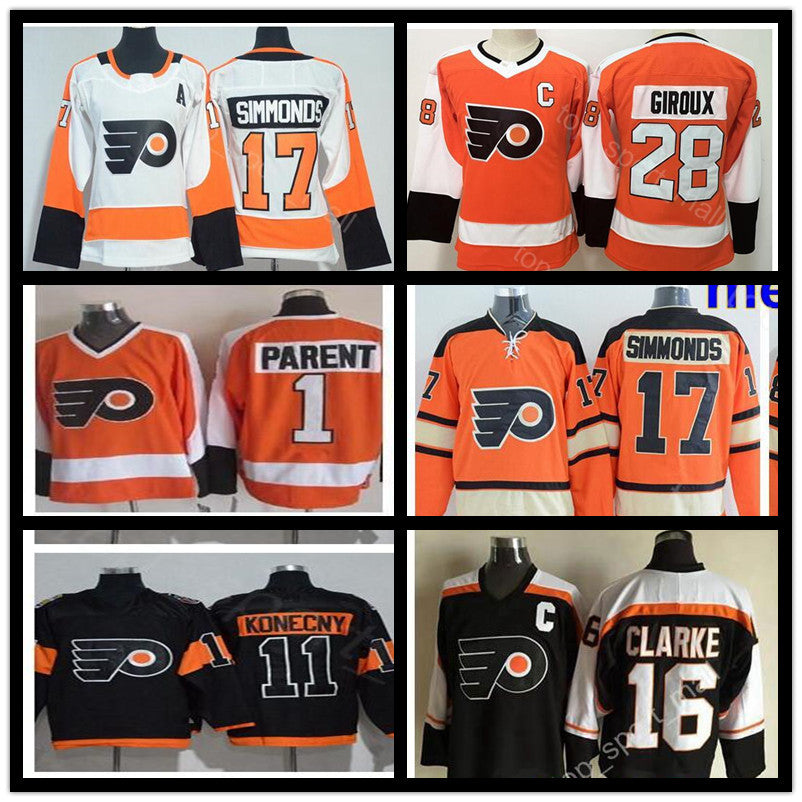 2019 Stadium Series Philadelphia Flyers 79 Carter Hart Jersey Nolan Patrick Ivan Provorov Travis Konecny Claude Giroux Hockey Men Kids Women shirt u