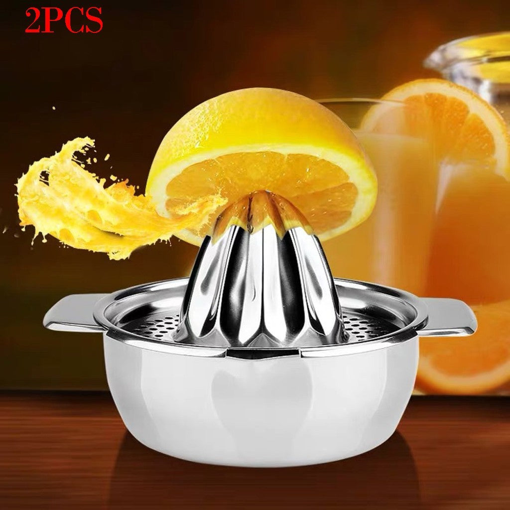 Stainless steel lime orange squeezer press hand press manual kitchen accessories citrus 100% raw hand pressed juice mak