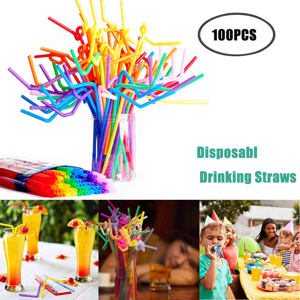 Disposable plastic barrel Bar Multi-Colorable Flexible Tile fittings Palha 100 Past-Set Anniversary Beer Party