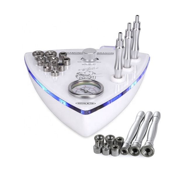 Newest microdermabrasion oxygen machine handheld multi-functional 3 in 1 Crystal diamond jet peel micro dermabrasion equipment