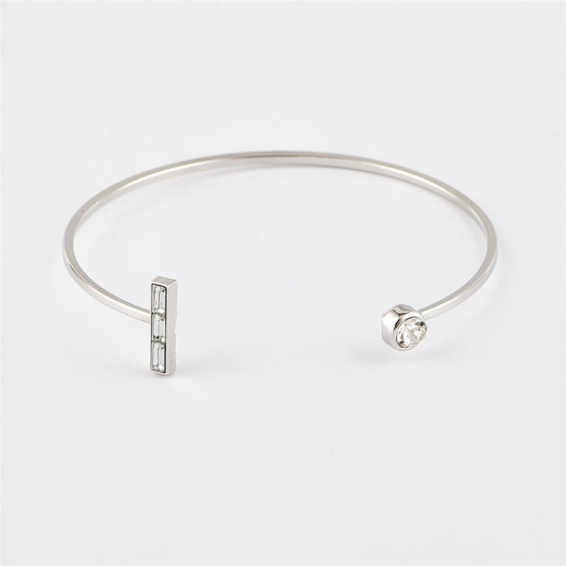 Link, Chain Temperament Retro Bohemian Bracelet Silver Triangle Feather Simple Female Trend Jewelry 2021 Fashion Gift Adjustable