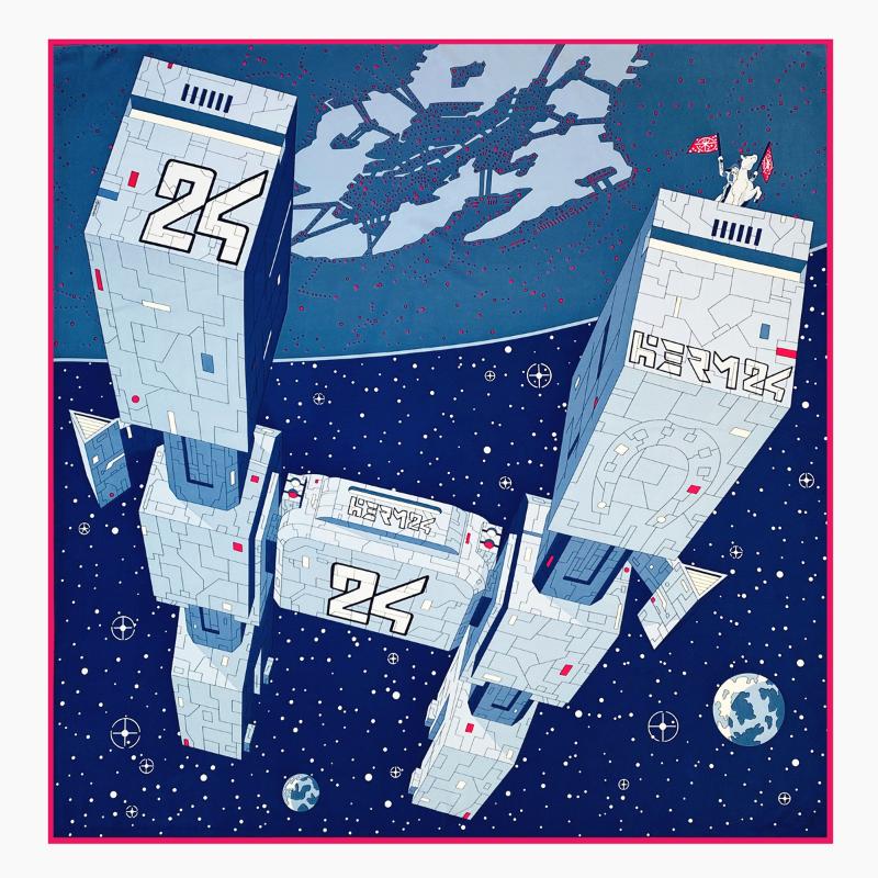 Scarves 90cm Basketball 24 Brand Square Scarf Twill 100% Silk Women Hand Rolled Edges Hijab Foulard Neckerchief Design Shawl