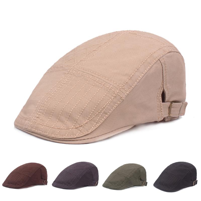 Berets Painter Peaky Blinders Cap Men&#039;s Hat Golf Driving Sun Flat Fashion Cotton Summer Men For Casual