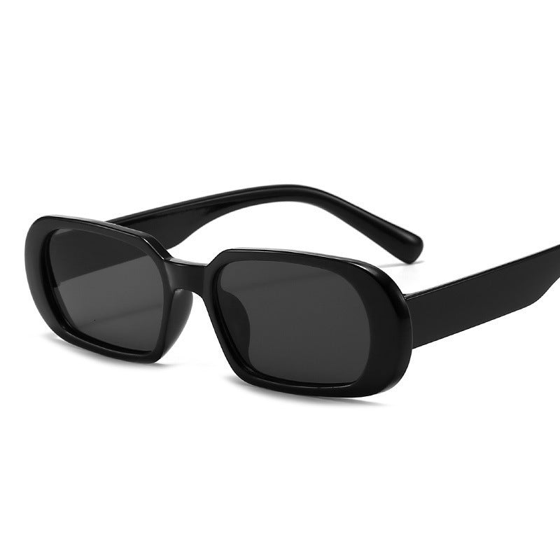 Sunglasses 2021 Retro Small Frame Narrow Oval Women&#039;s Fashion Trendy Candy Color Lenses UV400 Glasses