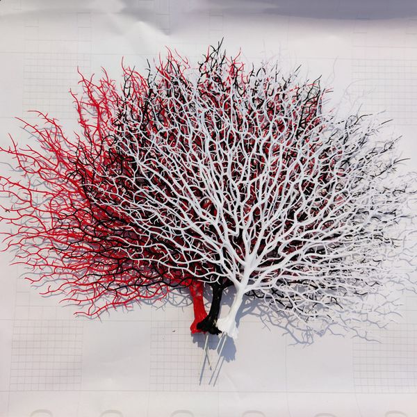 Artificial Home Decor Ornament Coral Branch Simulation Tree Dried Plants Sea Statues Aquarium Resin Reef Branches Figurines